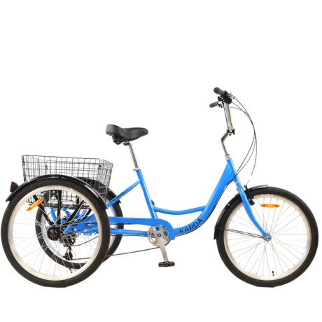 Perentie - 24" 7-Speed Tricycle - Blue
