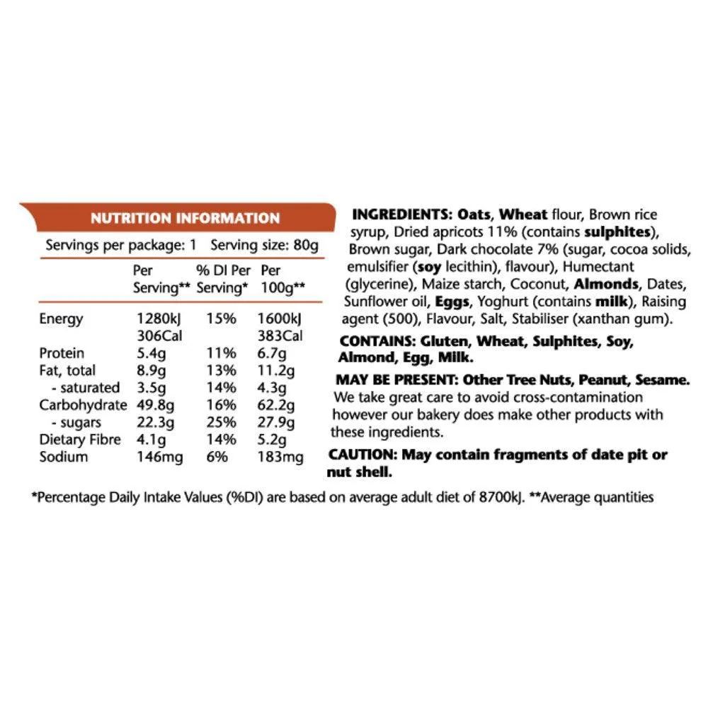 Power Bar Abricot Chocolate - 80g - Image 2