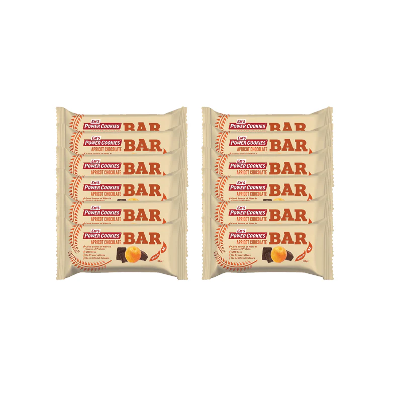 Power Bar Abricot Chocolate - 80g x 12
