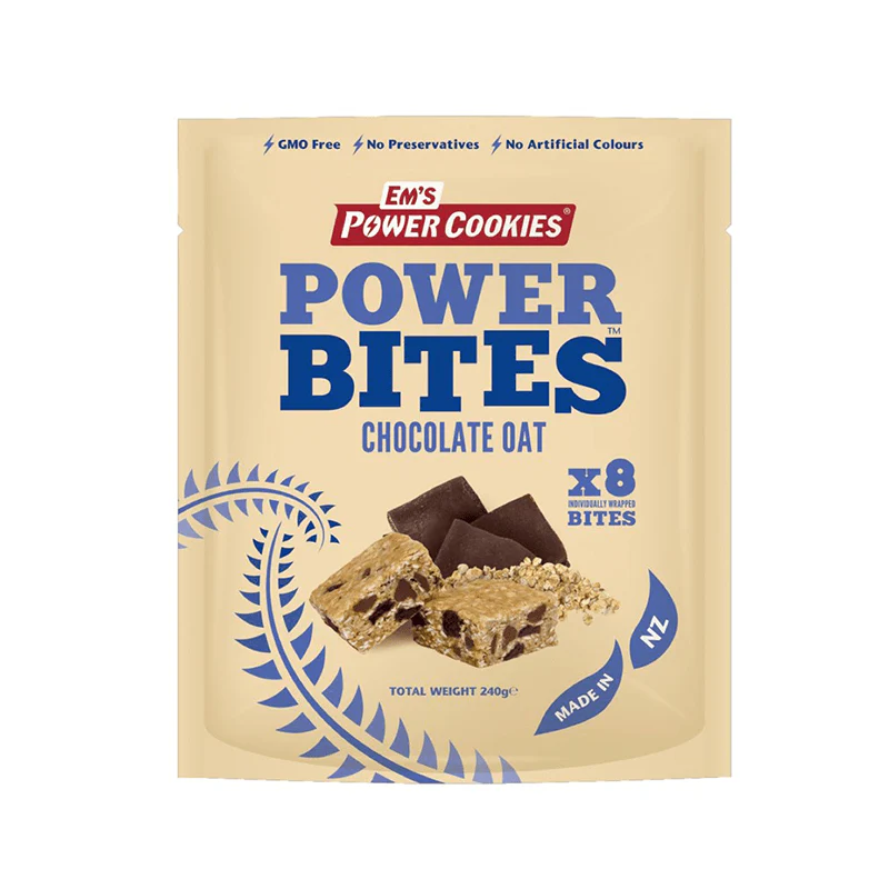 Power Bites Oat Chocolate - 240g - 8 Pack