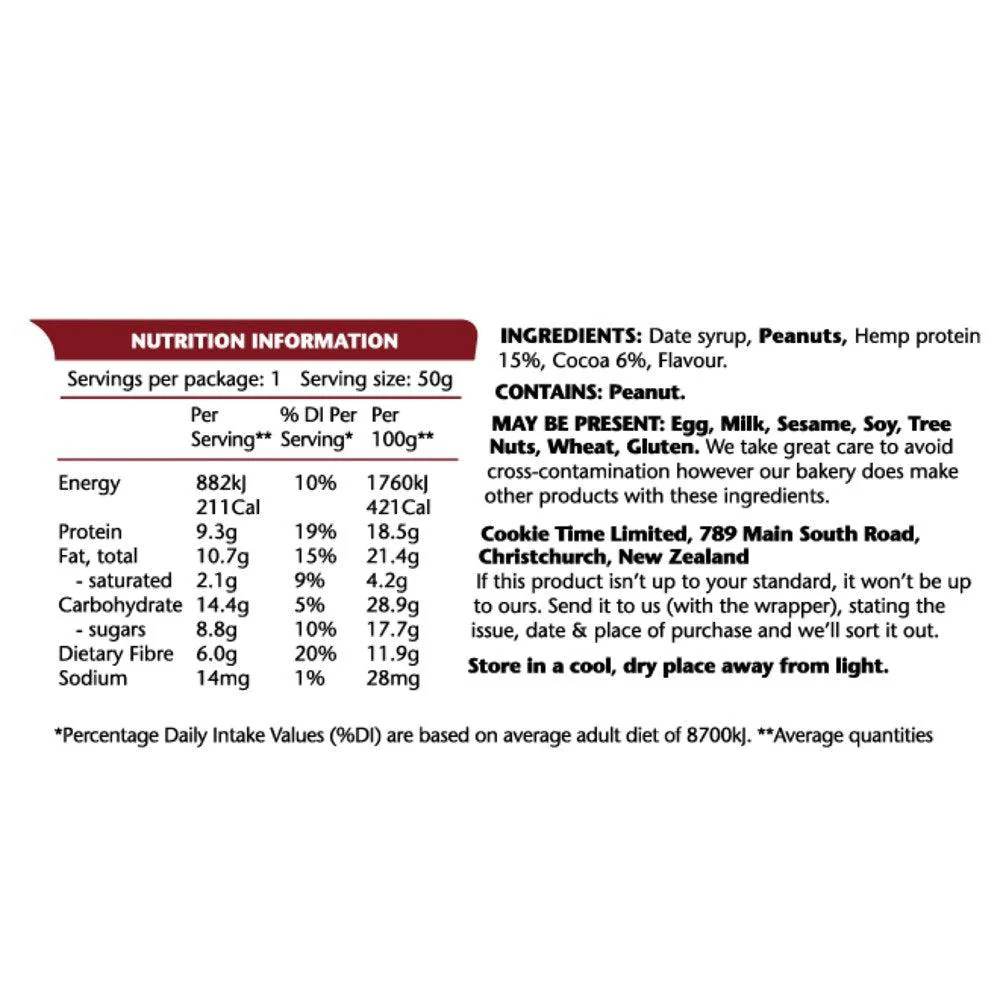 Power Cookie Protein Choc Brownie  - 50g x 18 - Image 2
