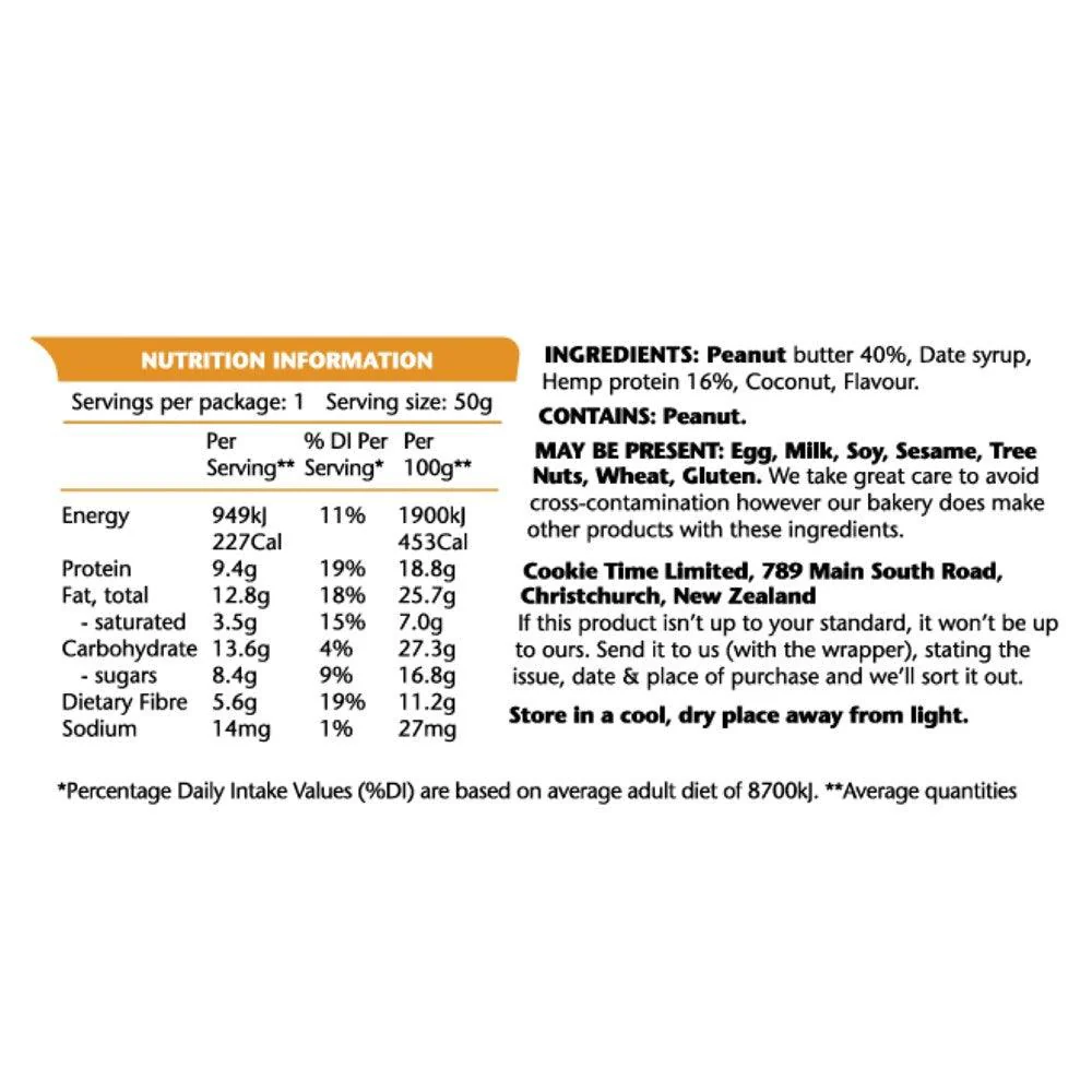 Power Cookie Protein Peanut Butter - 50g - Image 2