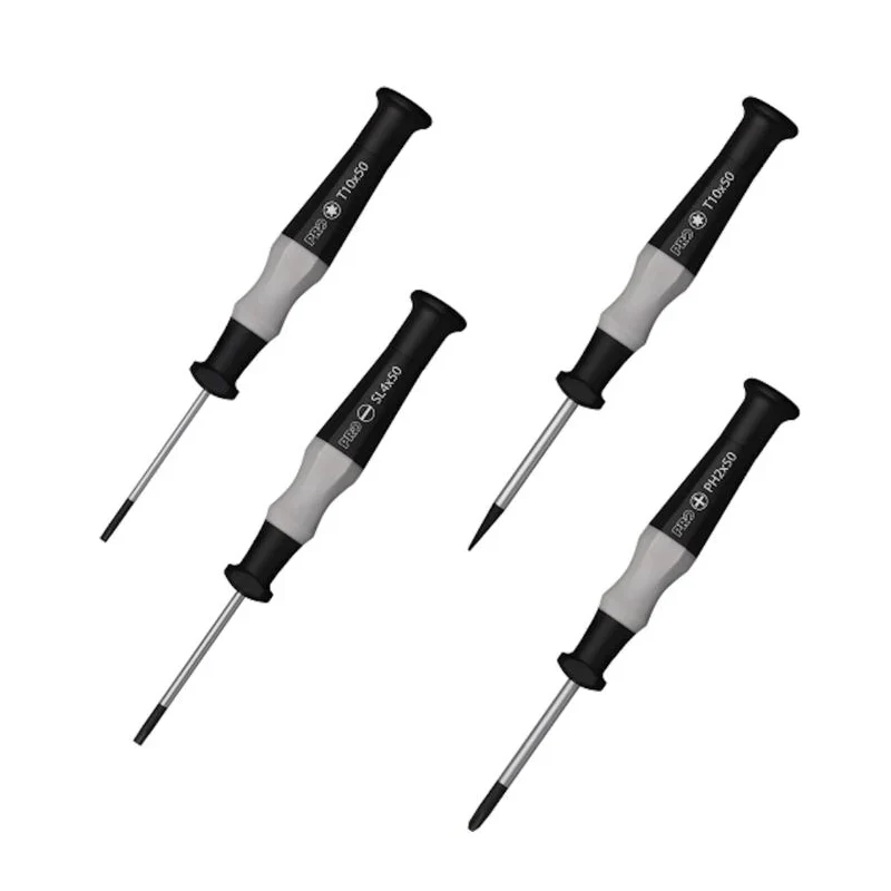 PRO Fine adjustment srewdriver set - 2/2.5mm hex & JIS #1 & flat
