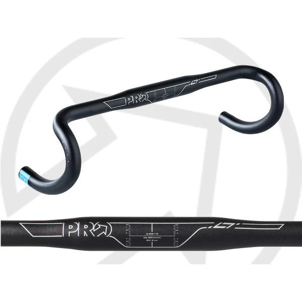 Pro Road Bar - LT Compact (Black, 420mm, 31.8mm)