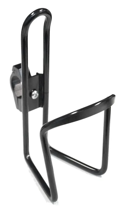 Pro Series Bidon Cage - Alloy, Handlebar Mount, Black (Fits Bars 22.2)