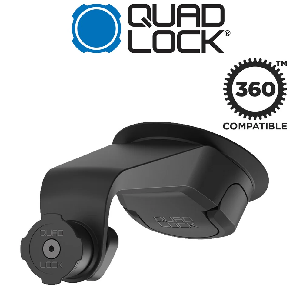 Quad Lock Windscreen/Dash Suction Mount