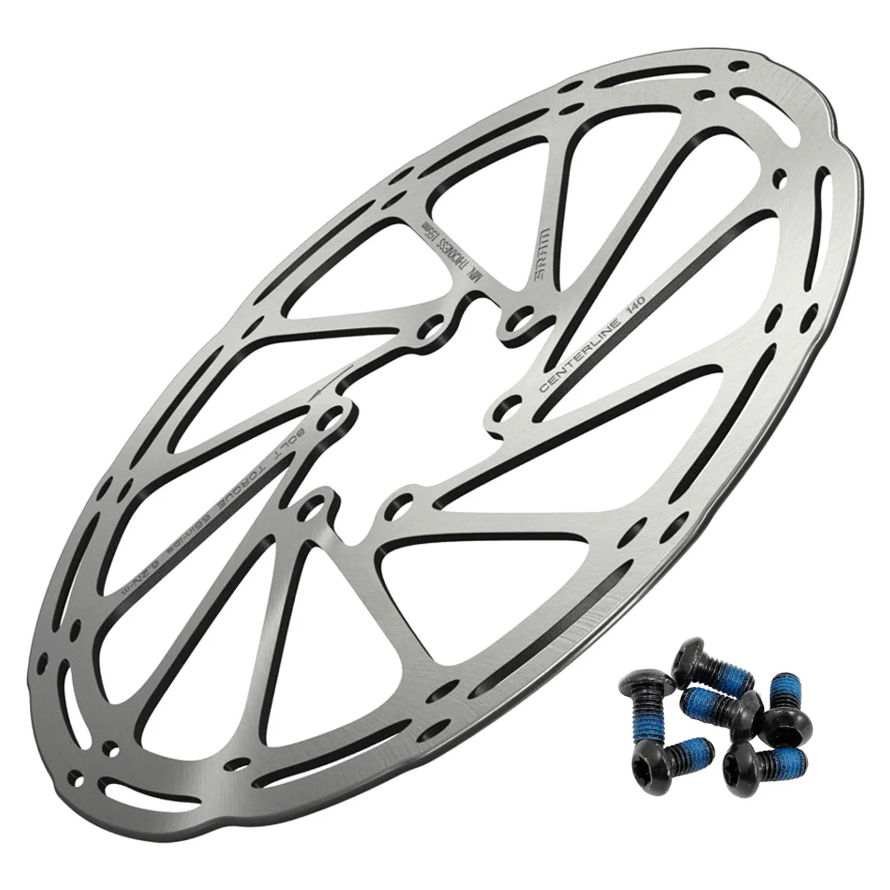 SRAM Centerline ISO 6-Bolt Rounded Disc Brake Rotor - Image 2