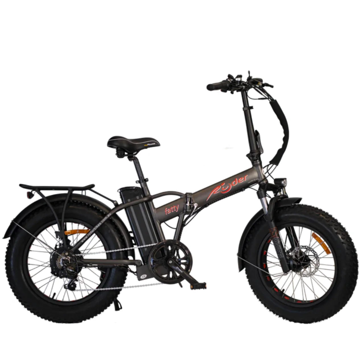 Ryder Fatty Electric Bike - Matt Grey