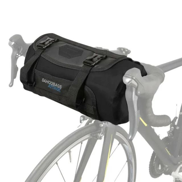 Sahoo Attack Waterproof Handlebar Roll Bag 7L - Blue / Black - Image 4