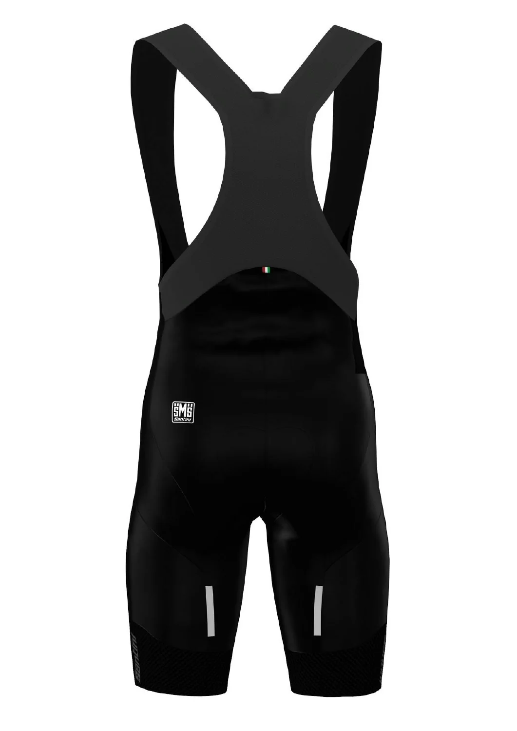 Santini Womans VARA Gel Bibshorts GIL Padding - Black - Image 2