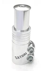 Satori Heads-Up 4 Adaptor for 1 1/8 Steerer Tube - Silver