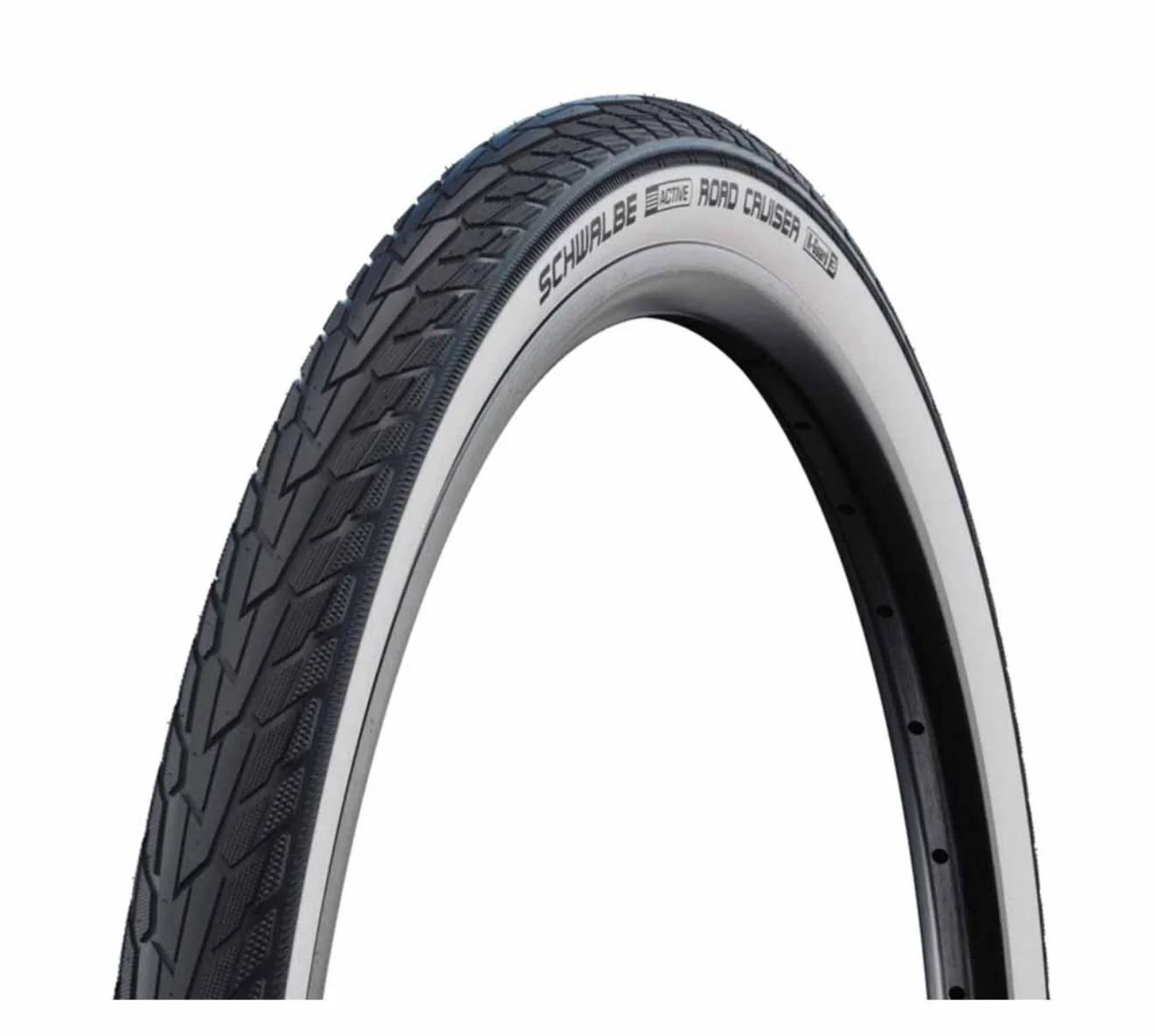 Schwalbe Road Cruiser Commuter Tyre - Whitewall