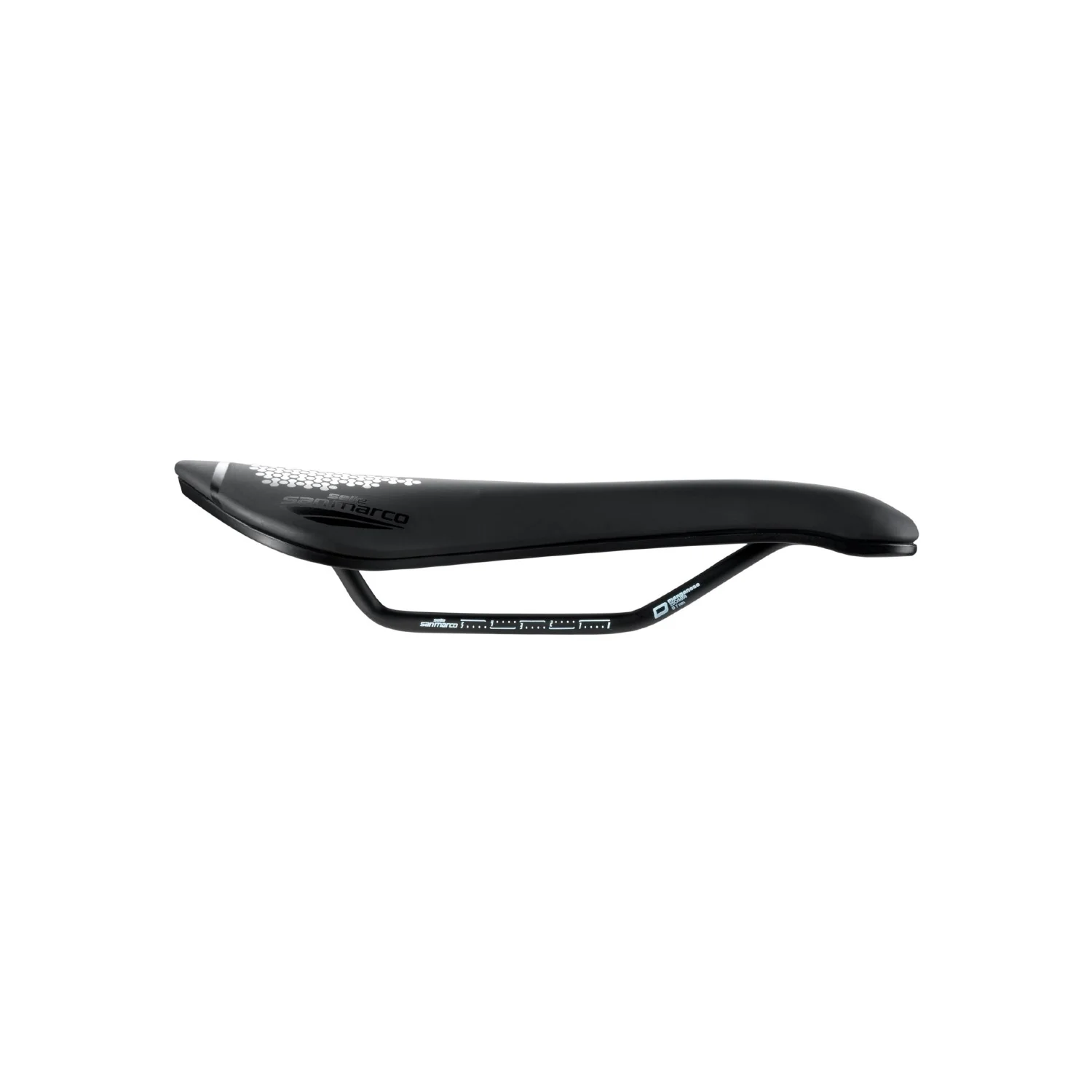 Selle San Marco Saddle - ASPIDE Short Dynamic Open-Fit Narrow 139 - Image 4