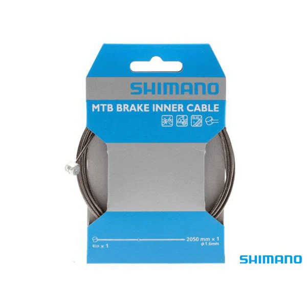 Shimano Brake Cable - MTB 1.6 x 2050mm Stainless