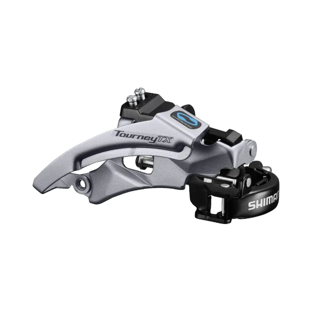Shimano Tourney TX Top Swing (Clamp Band Mount) 3x8/7s Front Derailleur