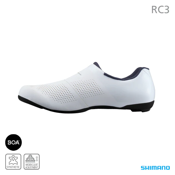Shimano SH-RC302 SPD Road Shoe - White - Image 3