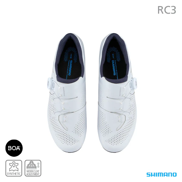 Shimano SH-RC302 SPD Road Shoe - White - Image 4