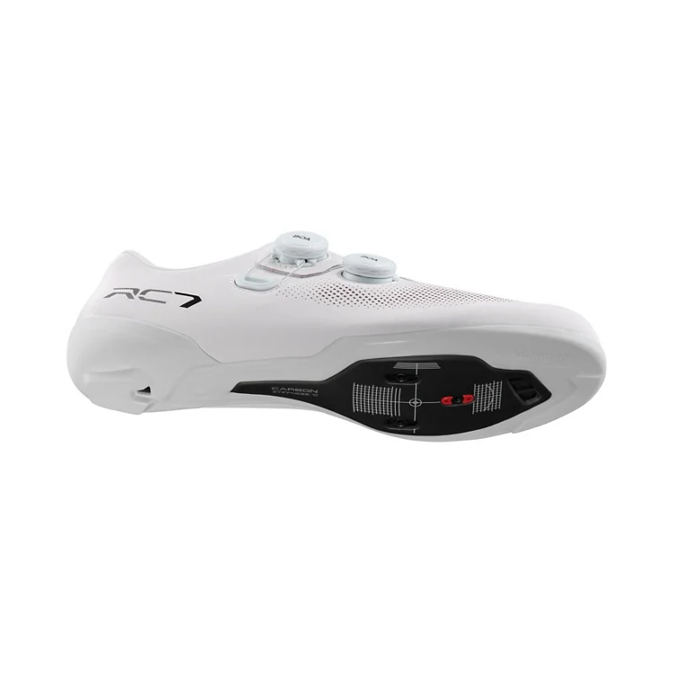 Shimano SH-RC703 Road Shoes - White - Image 5