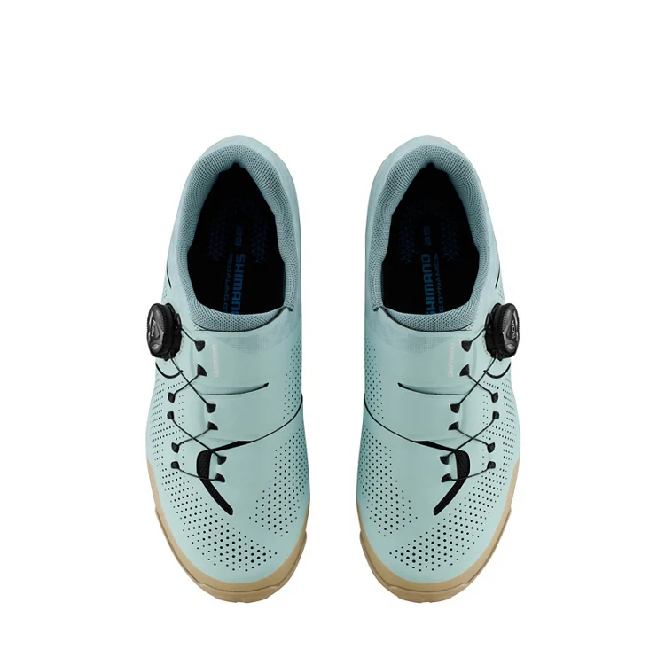 Shimano SH-XC302W MTB Shoes - Surf Blue - Image 2