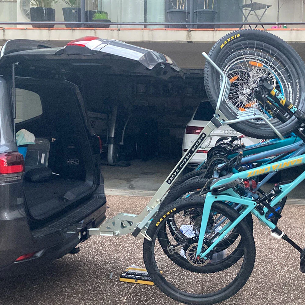 Single Trail 4 Bike SL100 Car Bike Rack - Image 4