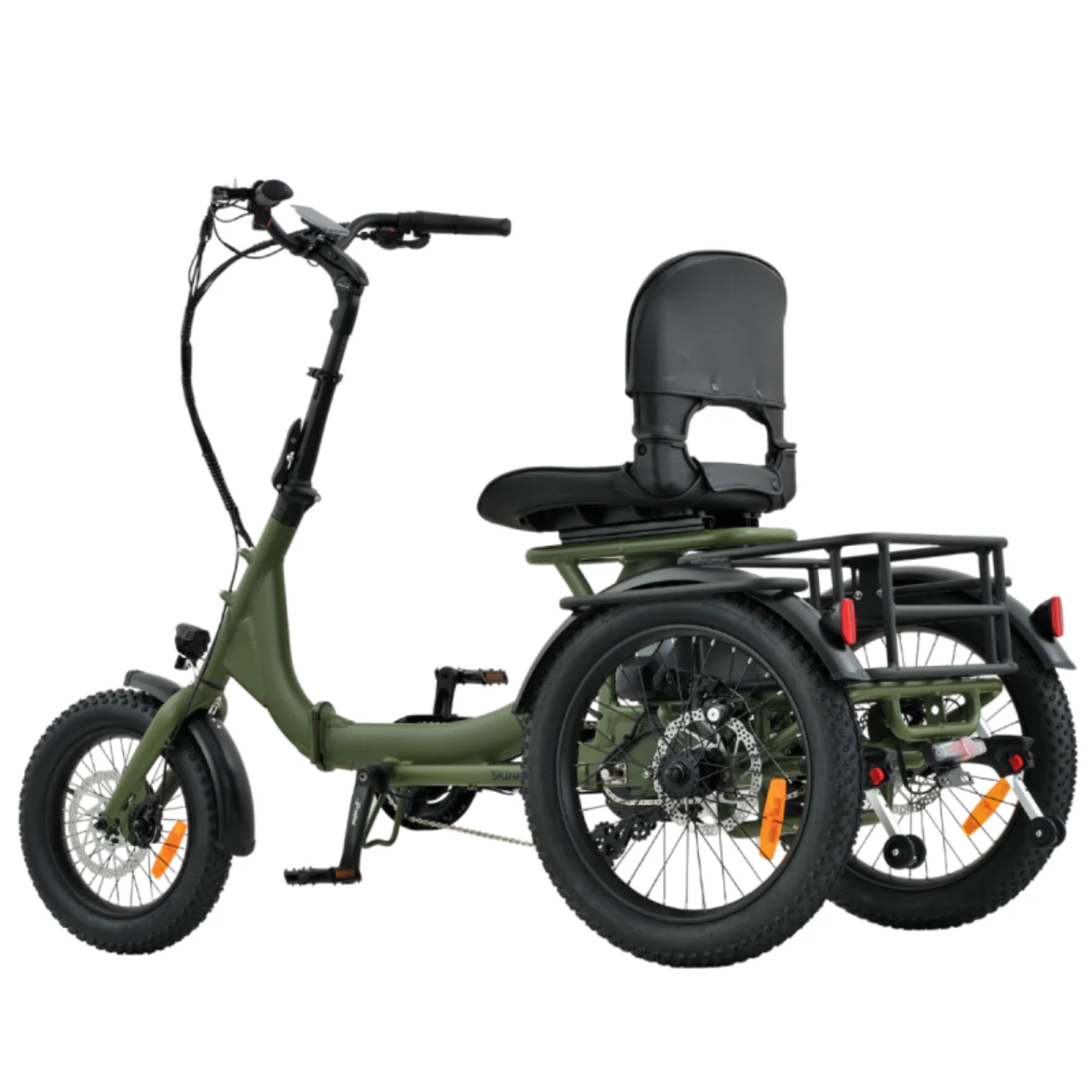 Karda Skink Electric Tricycle - Step-Thru - Green