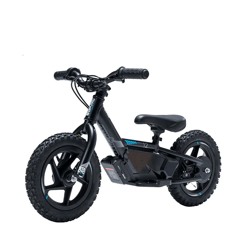 STACYC 12EDRIVE Electric Balance Bike 12" - Black Blue - Image 4