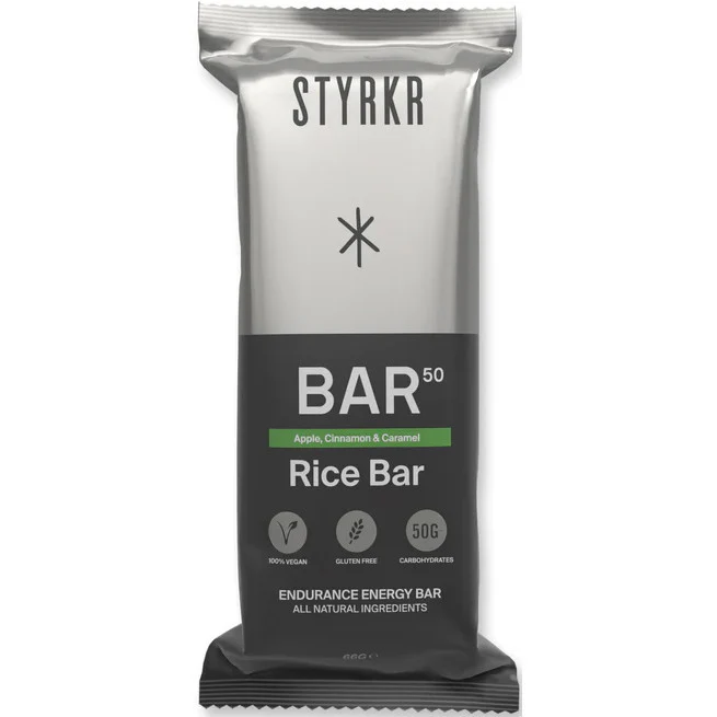 Styrkr Bar50 Energy Bar - Apple Cinnamon & Caramel