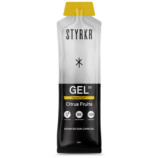Styrkr Gel50 Dual-Carb Energy Gel - Citrus Fruits
