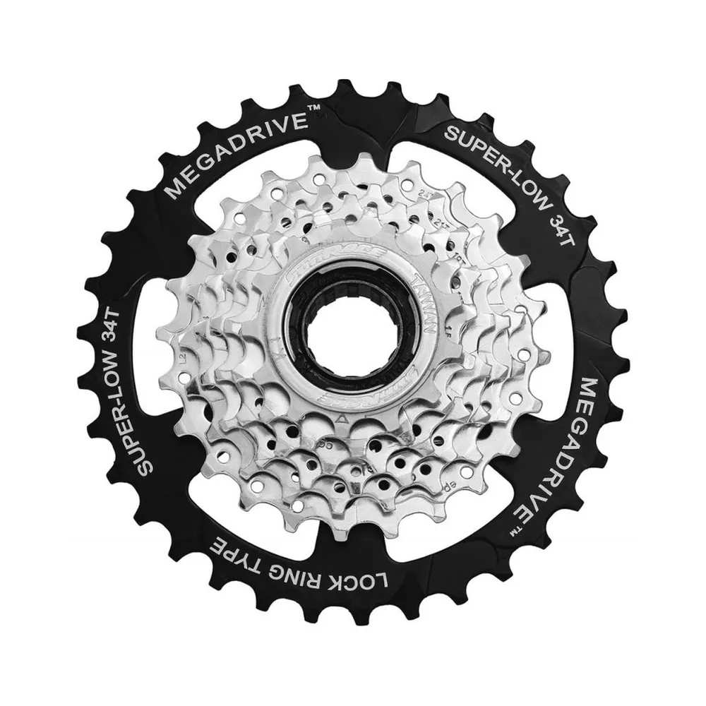 Sunrace Mega Range Cluster 7-Speed 13-34T