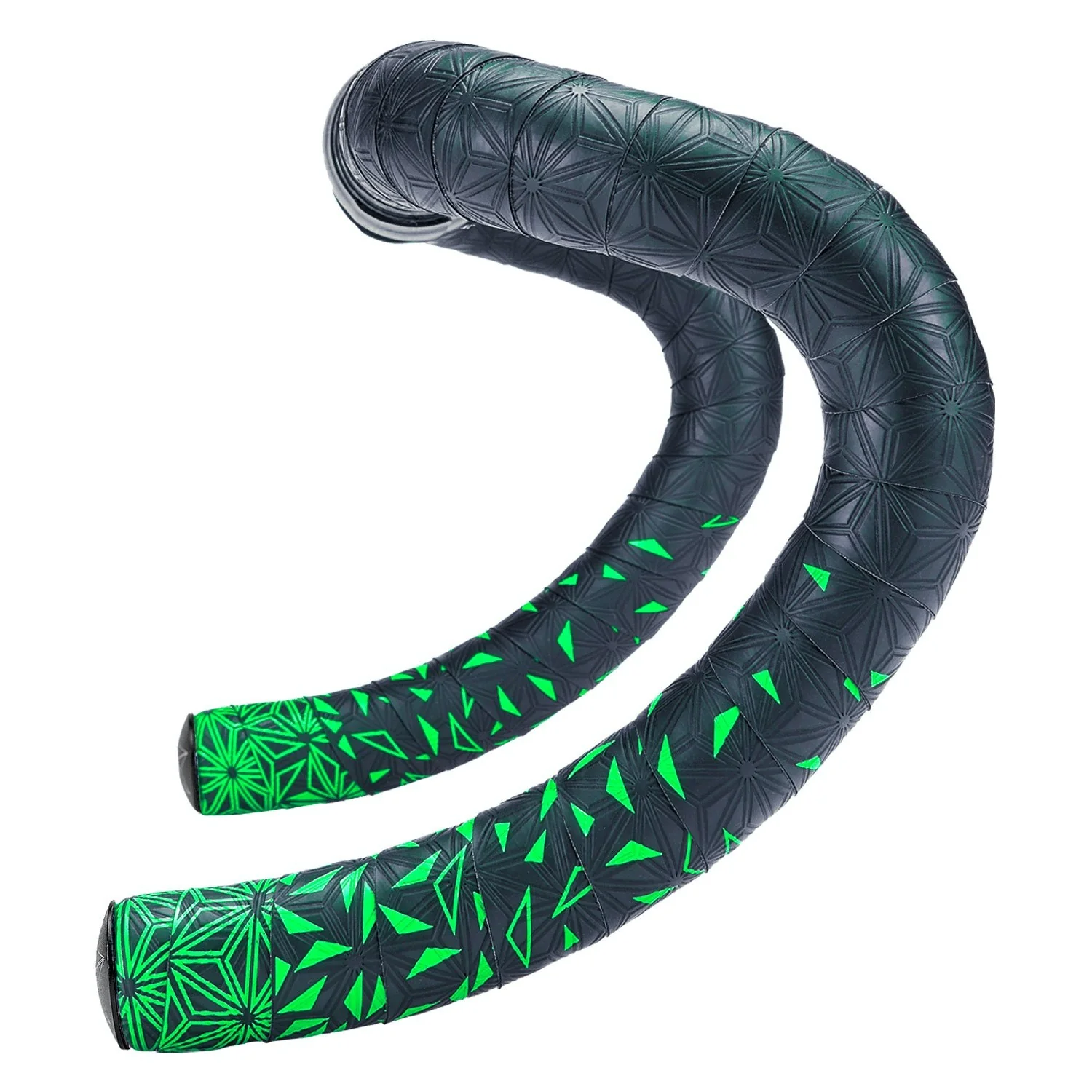 Supacaz Superstickykush Bar Tape - Star Green Fade