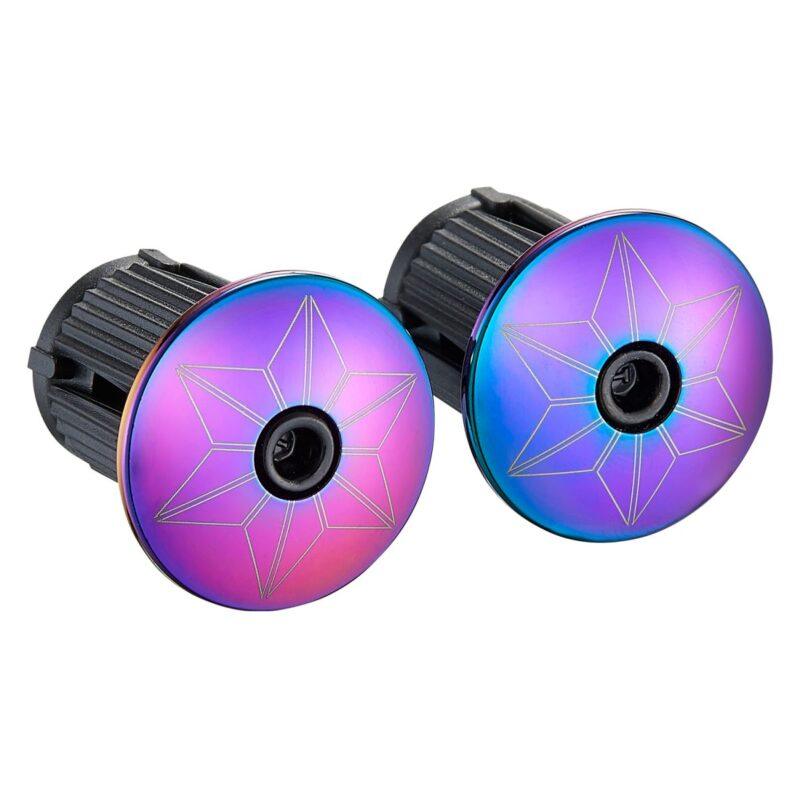 Supacaz Bling Bar Tape - Oil Slick & Oil Slick Plugs - Image 3