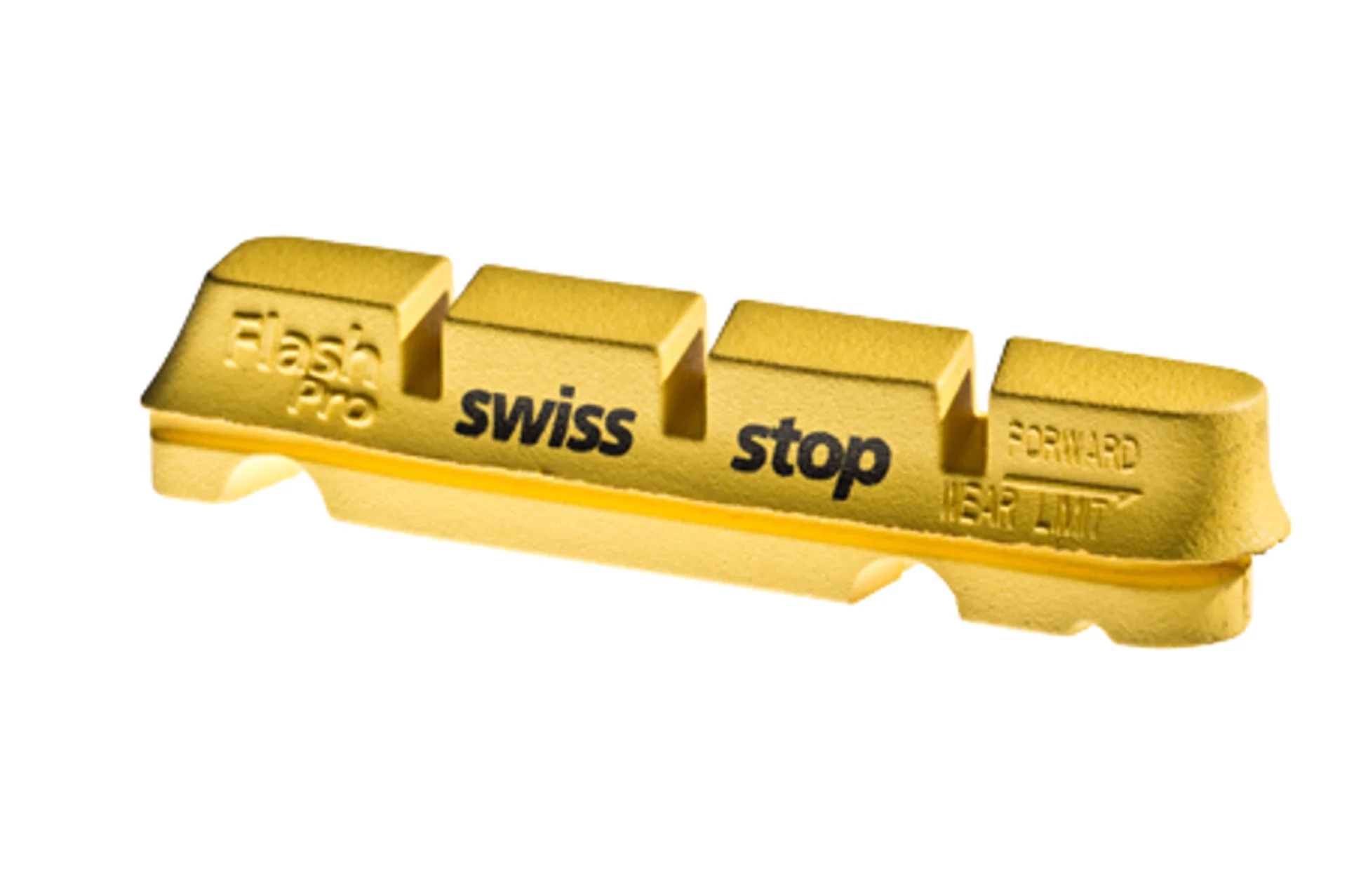 SwissStop Flash Pro Yellow Brake Pads For Carbon Rims