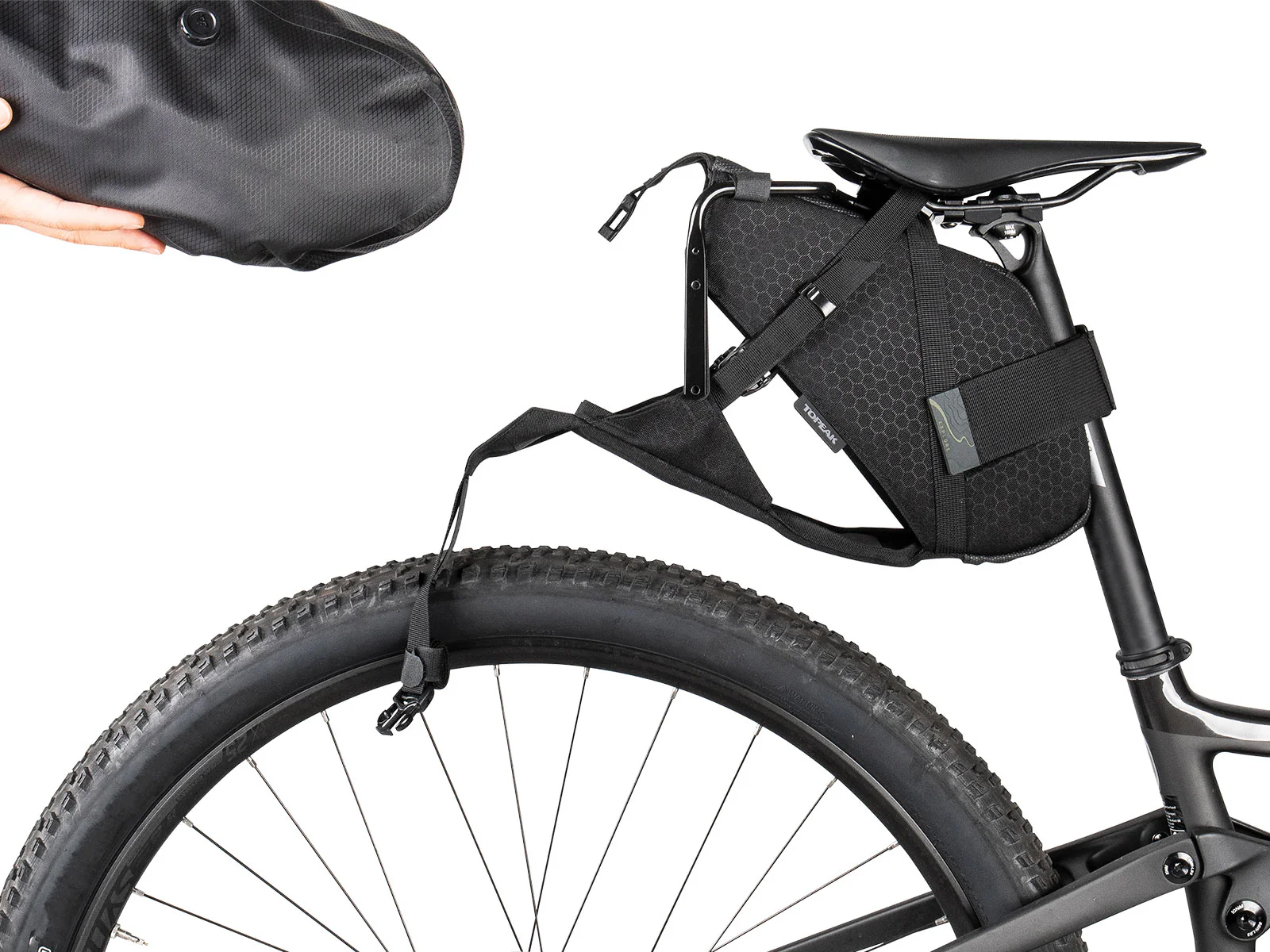 Topeak Backloader X 15L Black Bag - Image 3