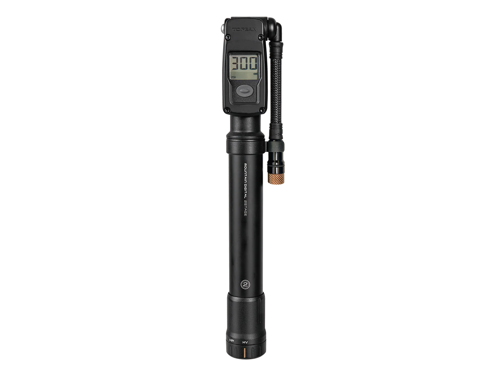 Topeak Mountain 2Stage Digital Shock Pump