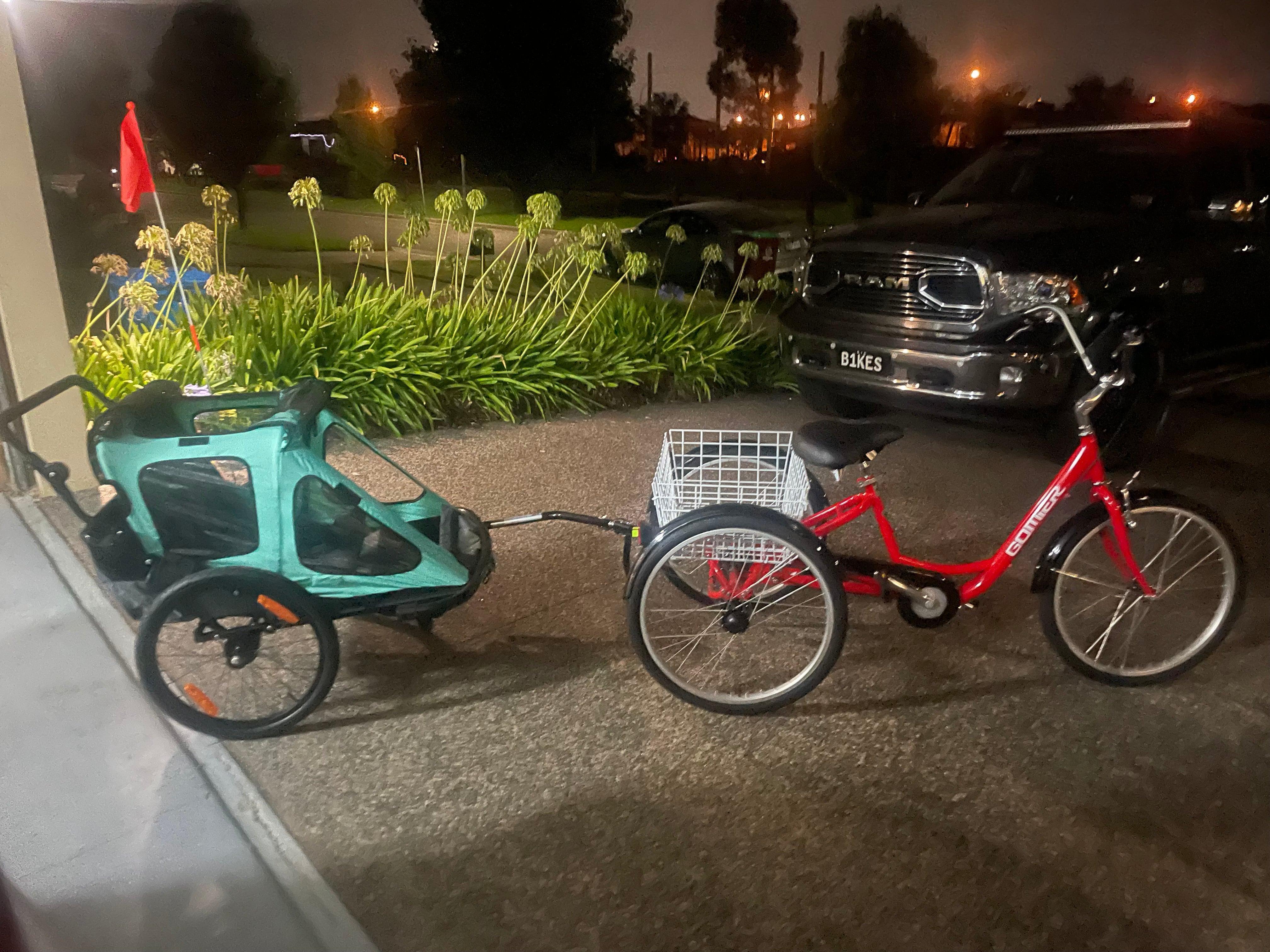 Trailer Hitch Option For Tricycle - Image 4