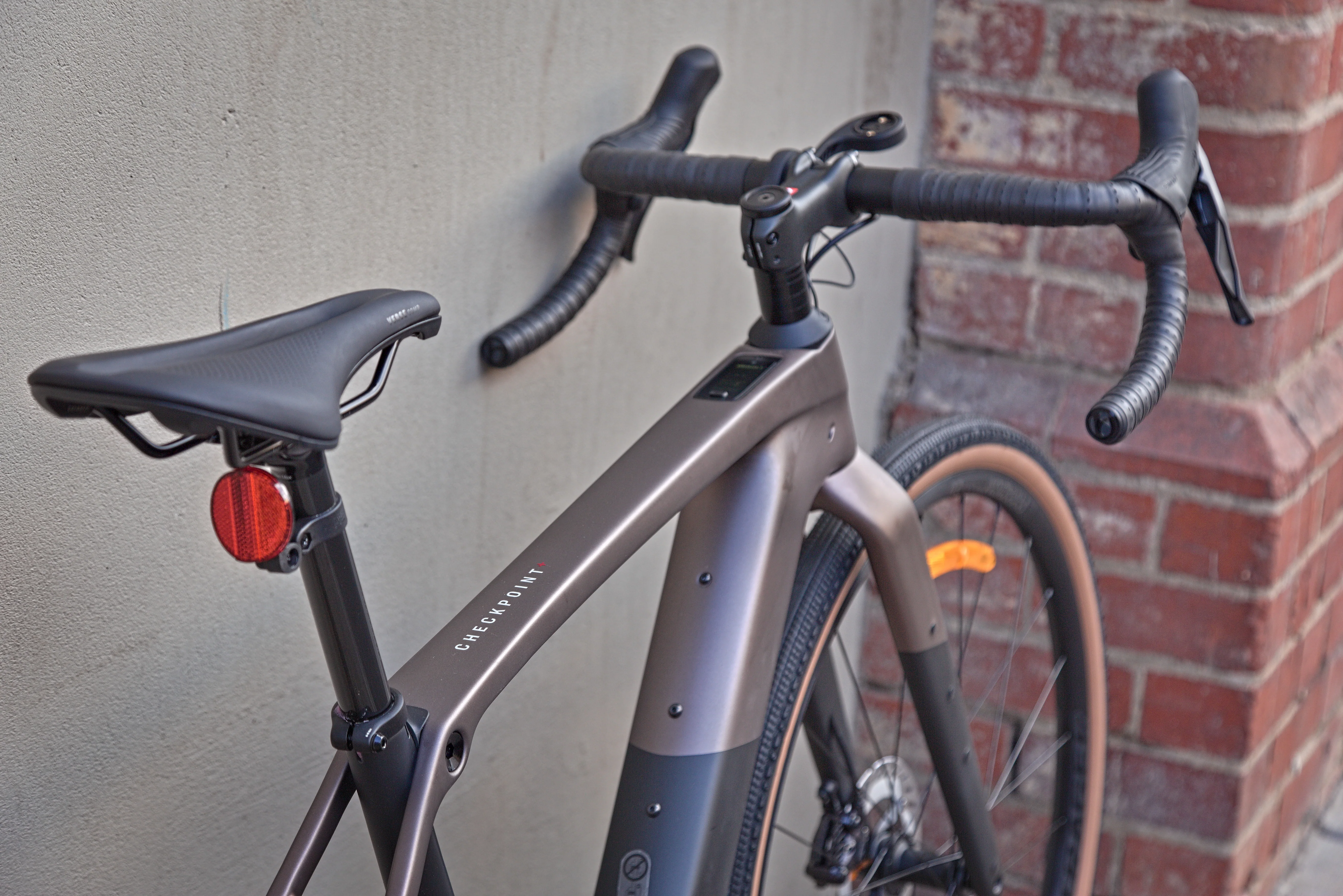 Trek Checkpoint+ SL 5 Electric Gravel Bike - Matte Bronze Age/Dark Web - Image 5