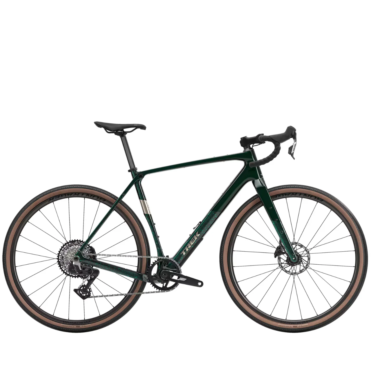 Trek Checkpoint SL 6 AXS Gen 3 Gravel Bike - Dark Green/Ivy Smoke Splatter