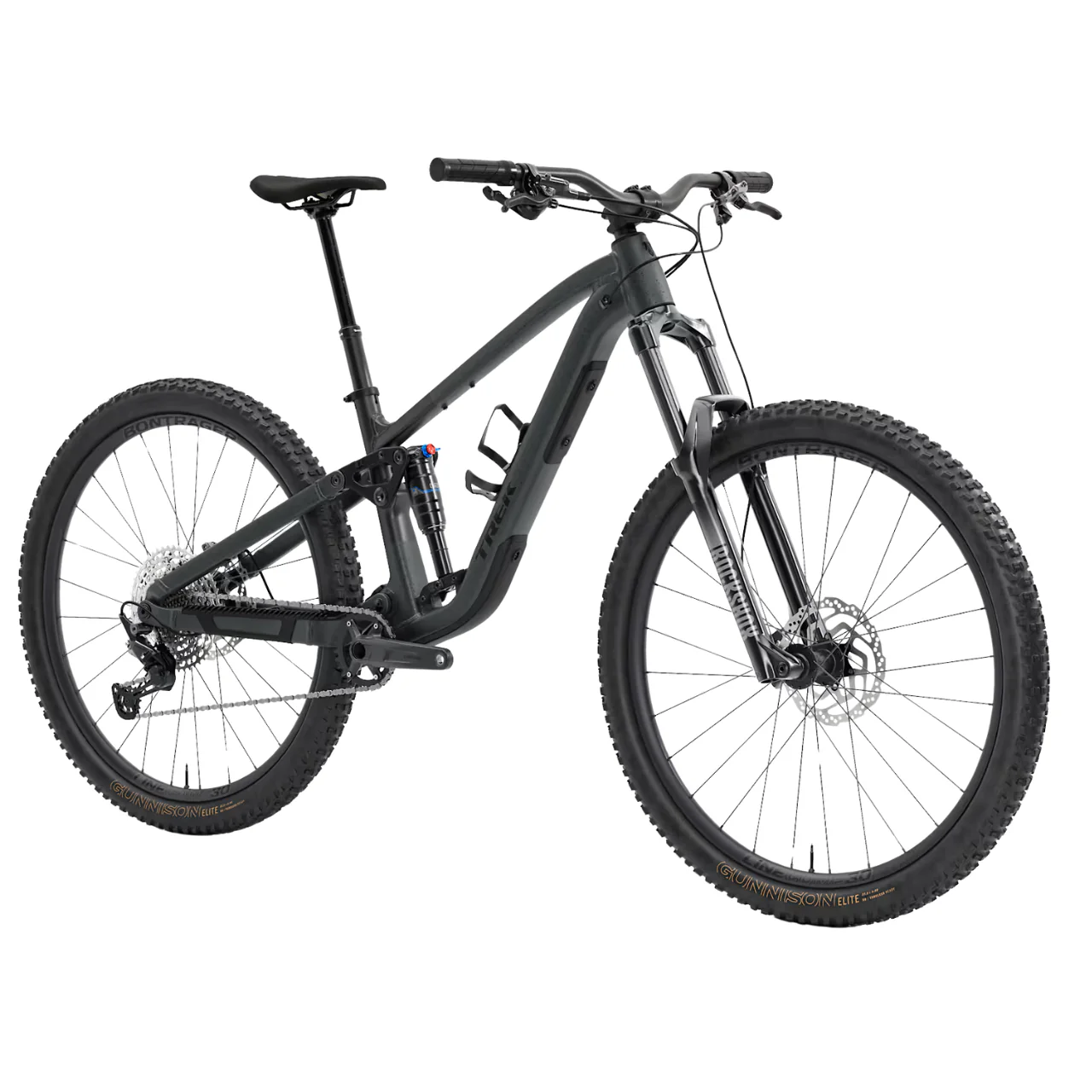 Trek Fuel EX 5 Gen 7 - Lithium Grey/Trek Black Splatter - Image 2