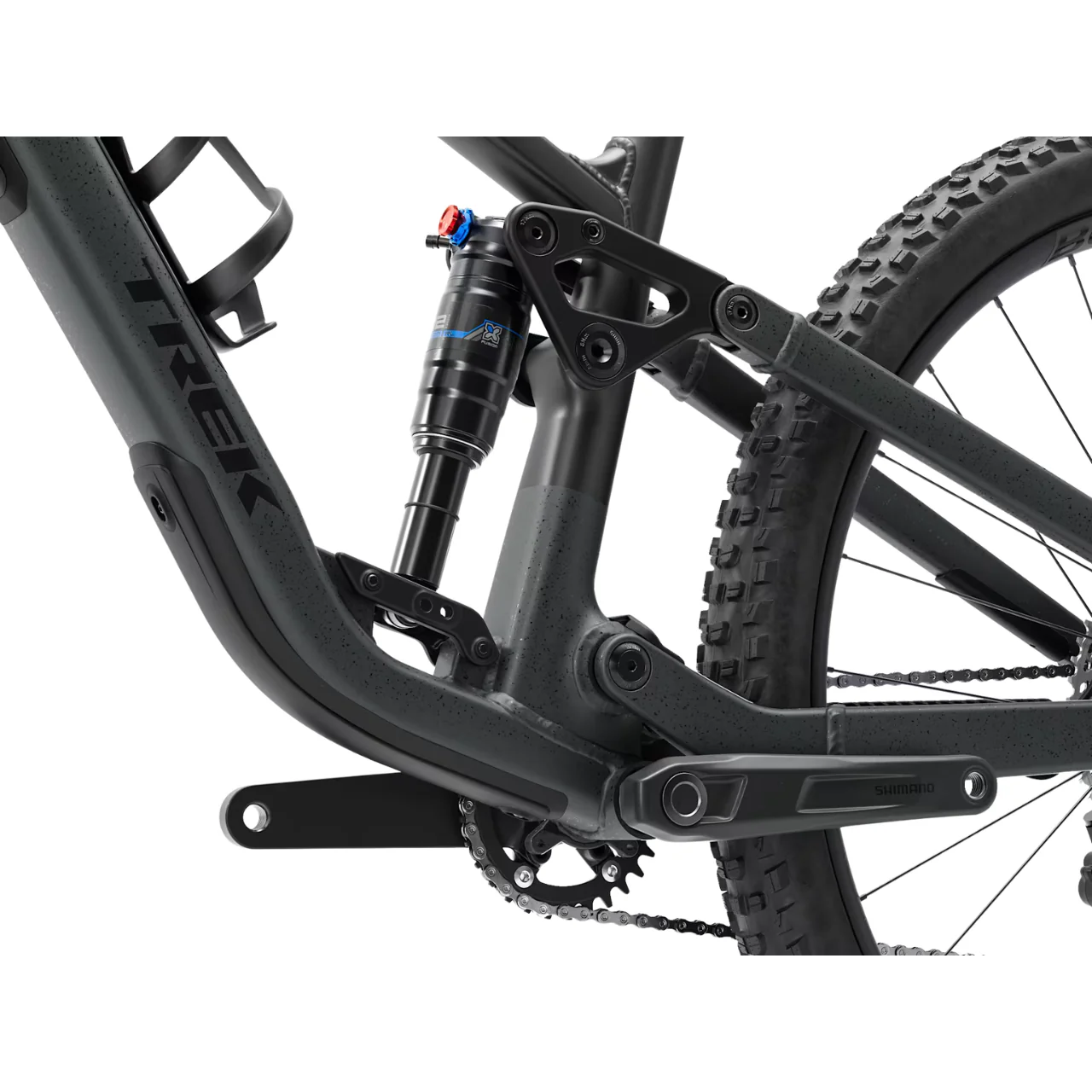Trek Fuel EX 5 Gen 7 - Lithium Grey/Trek Black Splatter - Image 3