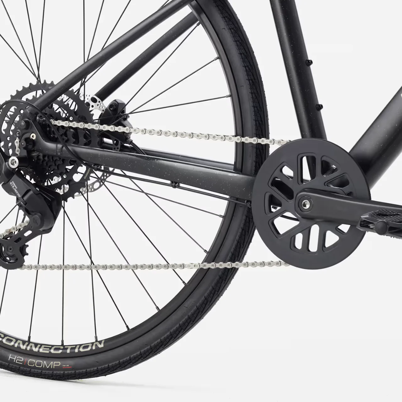 Trek FX 2 Stepover - Gen 4 - Carbon Dark Grey - Image 6