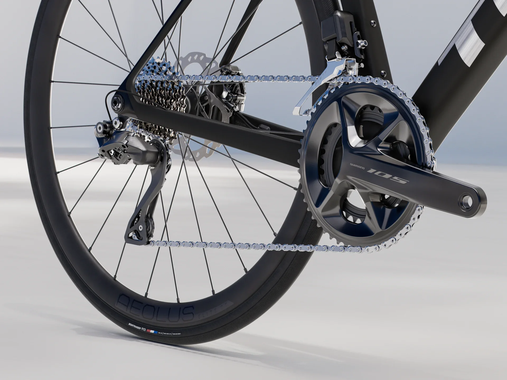 Trek Madone SL 6 Gen 8 - Matte Dark Web - Image 6