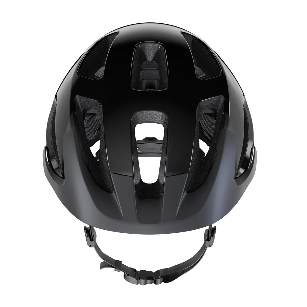 Trek Solstice Bike Helmet - Gloss Black - Image 2