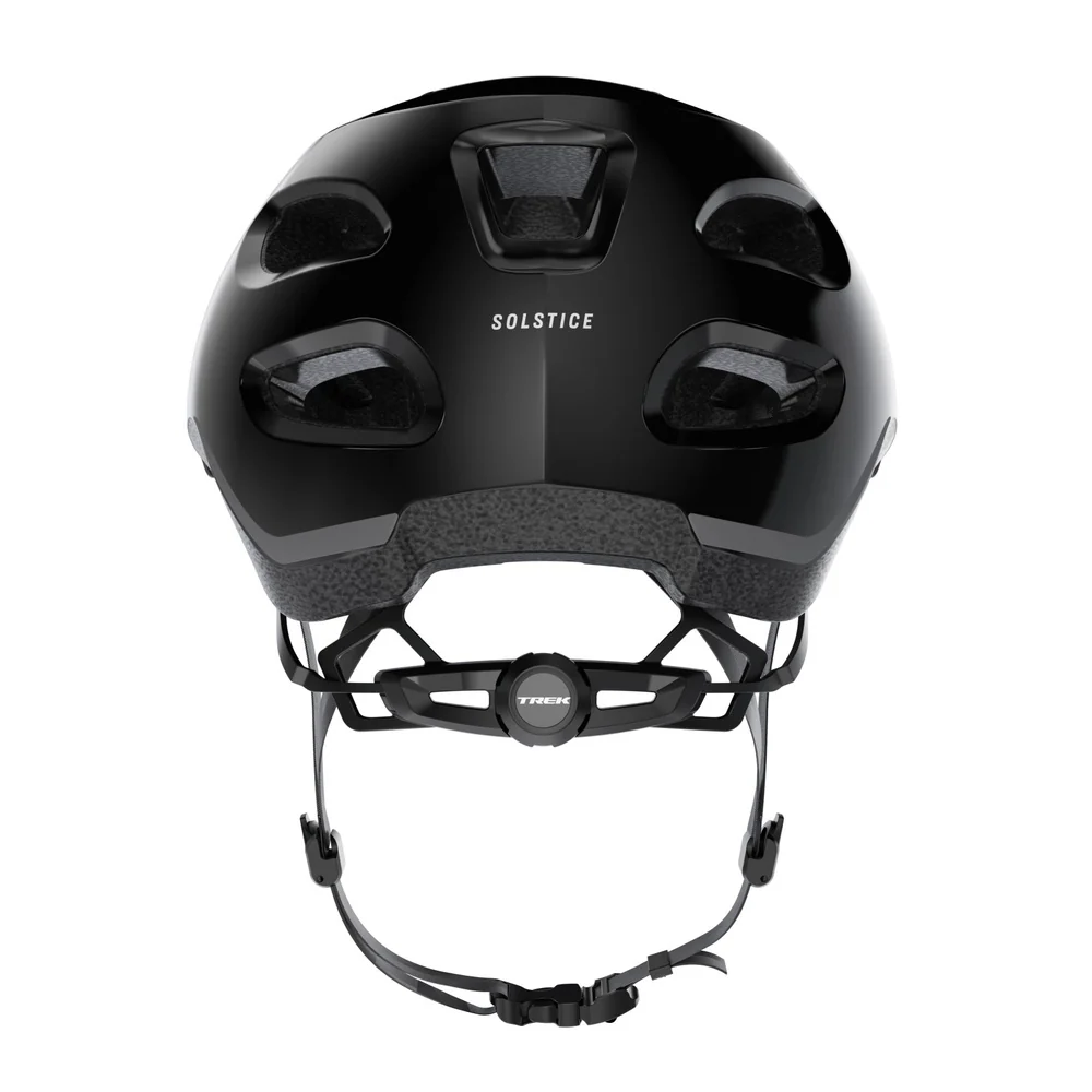 Trek Solstice Bike Helmet - Gloss Black - Image 3