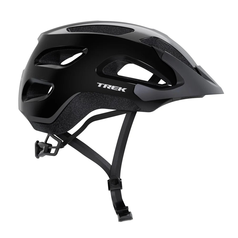 Trek Solstice Bike Helmet - Gloss Black - Image 5