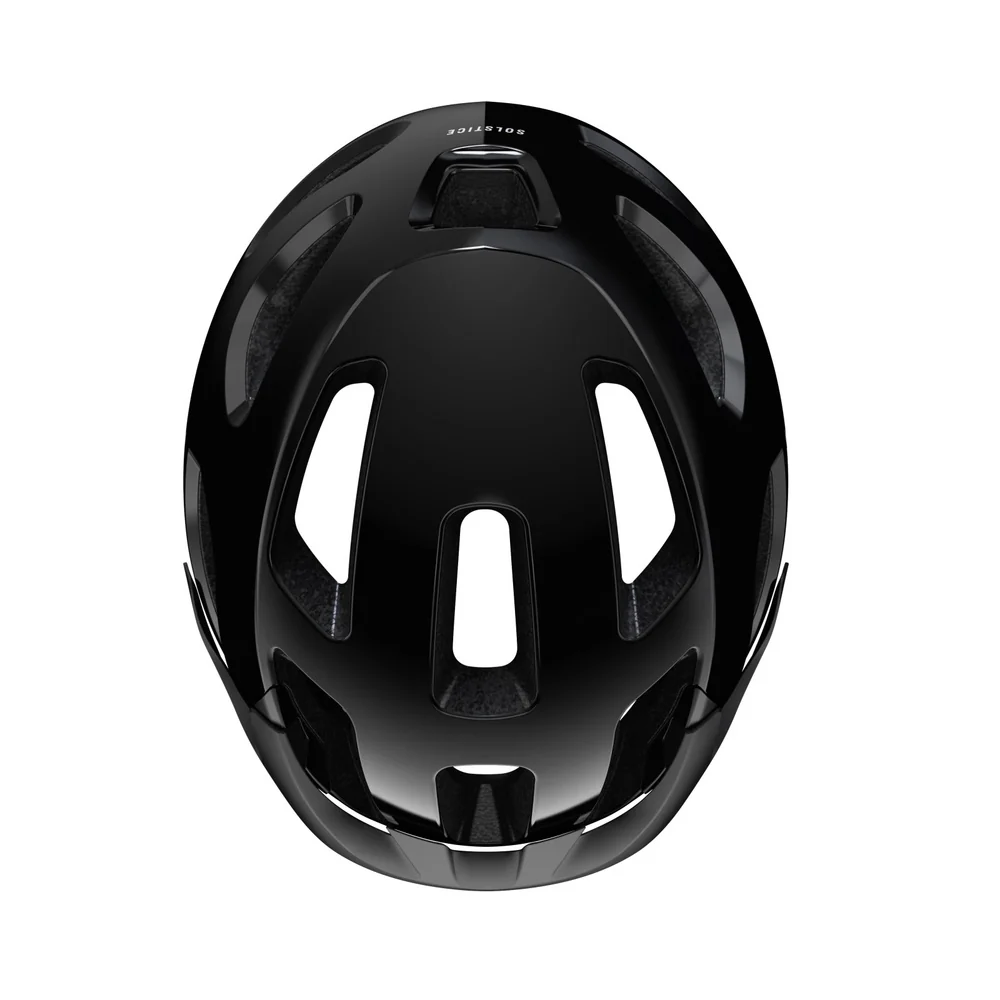 Trek Solstice Bike Helmet - Gloss Black - Image 6