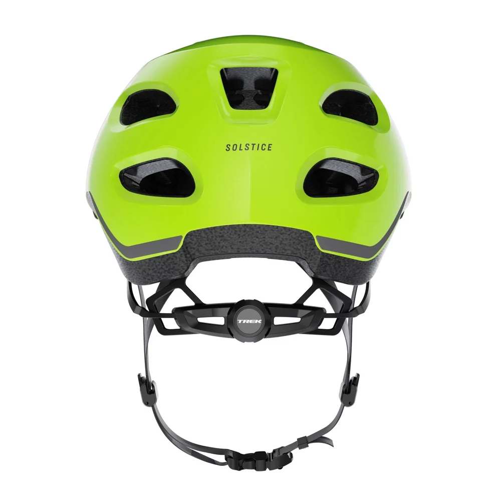 Trek Solstice Bike Helmet - Radioactive Yellow - Image 3