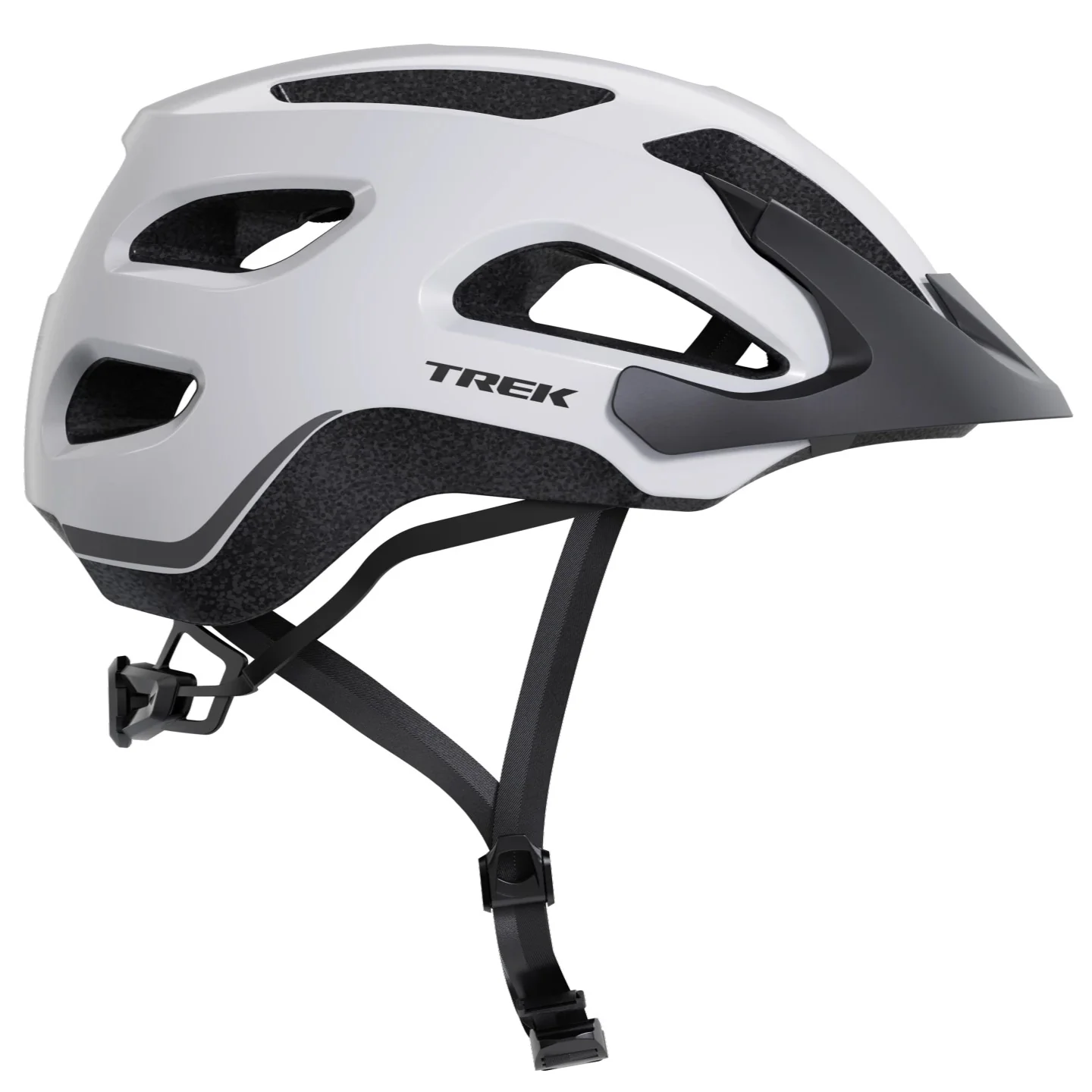 Trek Solstice Bike Helmet - Crystal White - Image 5