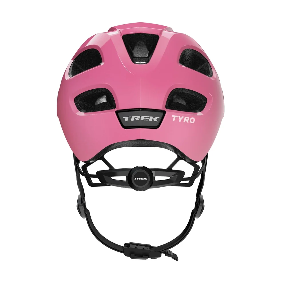Trek Tyro Youth Bike Helmet - Blush Pink Frosting - Image 3