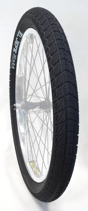 El Jefe 20x2.4 BMX Freestyle Tyre, Extra Wide - Black (58-406)