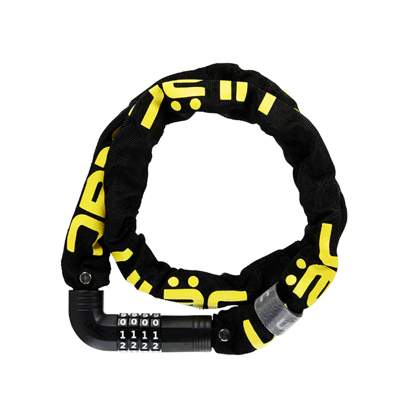 ULAC Kombat Steel Combo Chain Lock - Black